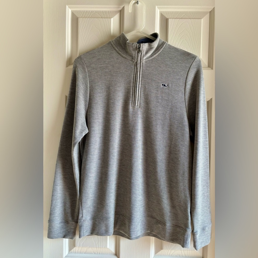 Vineyard Vines Boys Quarter Zip- L (16)